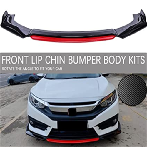 4PCS Front Bumper Lip