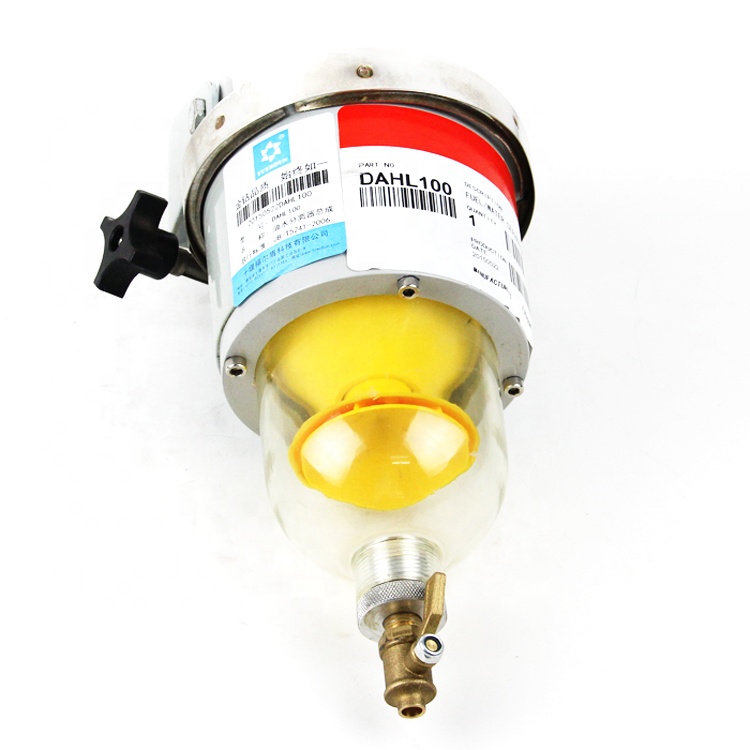 Oil-water separator assembly  OEM:DAHL100 Pipe thread IN OUT：  7/8