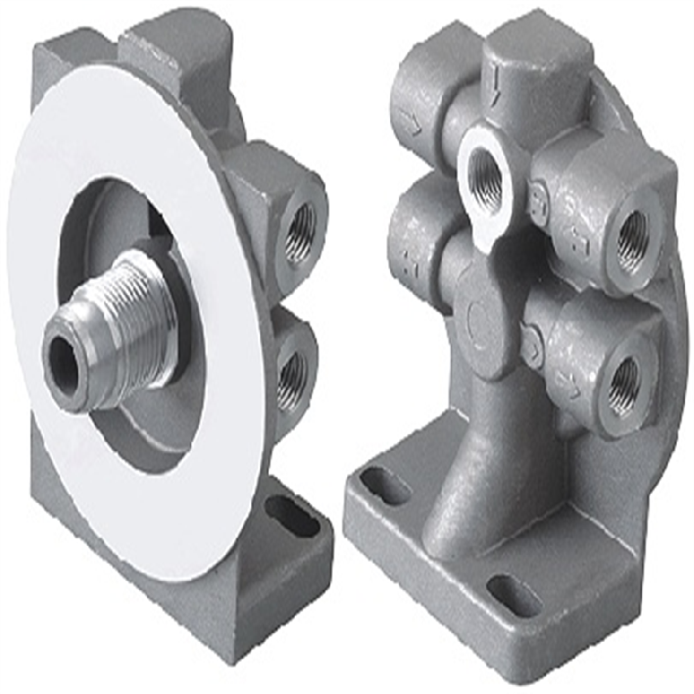 Fuel filter holder  OEM:Vg1540080110  Sealing Surface: 106×60  Connecting Thread: 1”-14  Pipe Thread In Out: M14×1.5